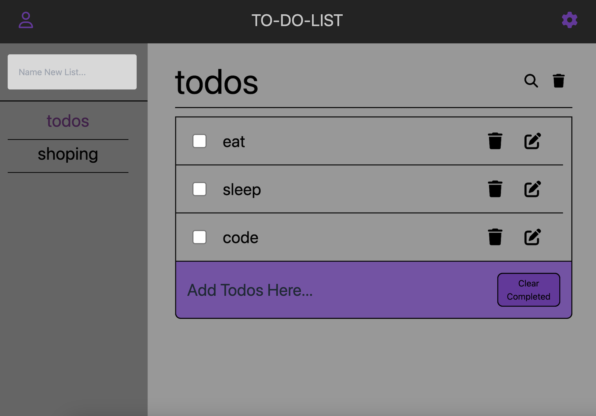 ToDo List website image